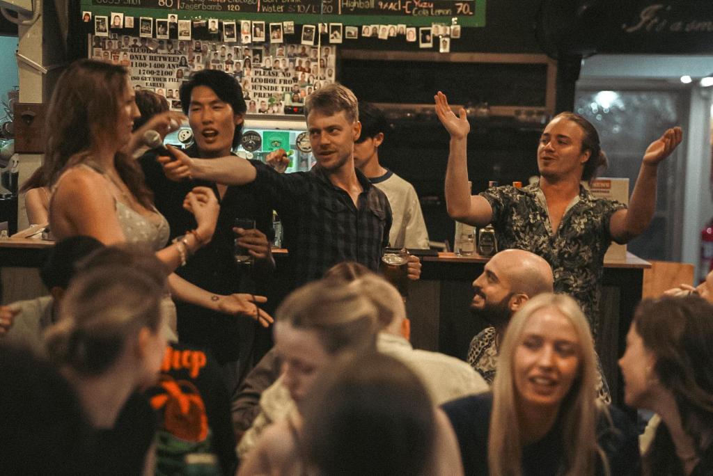 Dorm room at Stamps Backpackers Hostel in Chiang Mai 2025