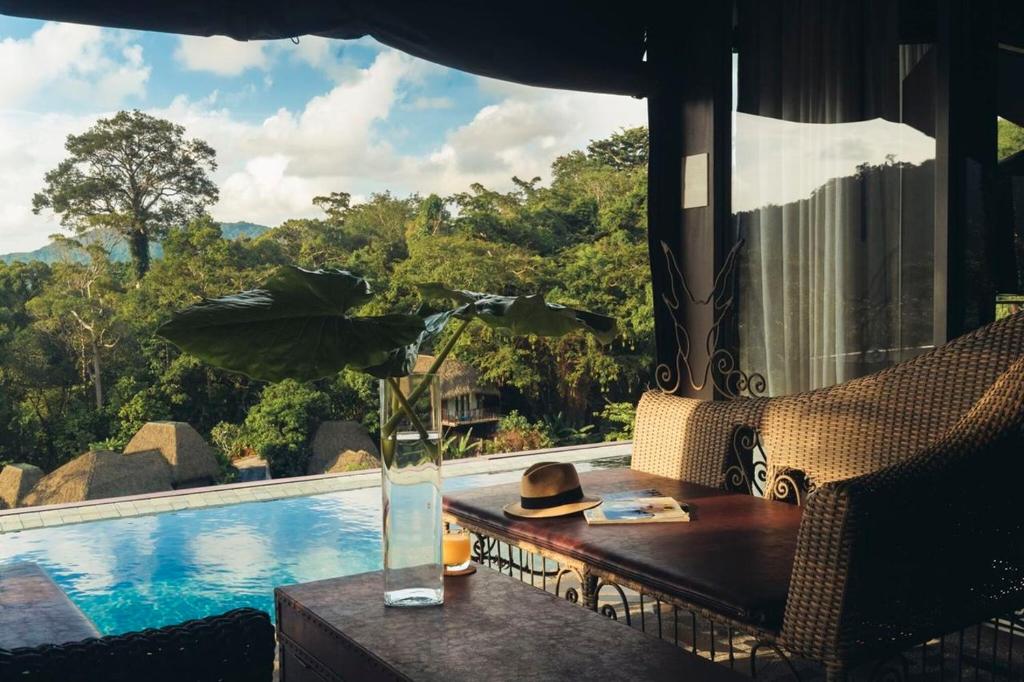 Aerial view of beach resorts in Phuket for couples